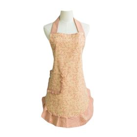 Restaurant/Kitchen/Cafe/Bakery Ruffle Apron Backless Apron Vintage Apron