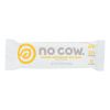 D's Naturals The No Cow Bar Lemon Meringue Pie Protein Bar - Case of 12 - 2.12 OZ