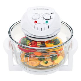 Halogen Convection Oven with Extension Ring 1400 W 17.9 Quart