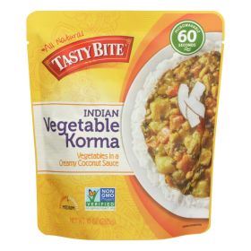 Tasty Bite Entree - Indian Cuisine - Vegetable Korma - 10 oz - case of 6