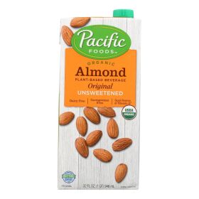 Pacific Natural Foods Almond Original - Unsweetened - Case of 12 - 32 Fl oz.