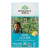 Organic India Organic Tulsi Wellness Tea - Cleanse - 18 Tea Bags - Case of 10