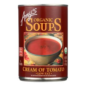 Amy's - Organic Low Fat Cream of Tomato Soup - Case of 12 - 14.5 oz