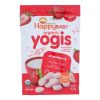 Happy Baby Happy Yogis Organic Superfoods Yogurt and Fruit Snacks Strawberry - 1 oz - Case of 8