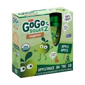 GoGo Squeeze Sauce - Apple - Case of 12 - 3.2 oz.