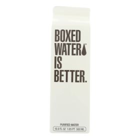 Boxed Water Is Better - Purified Water - Case of 24 - 16.9 fl oz.