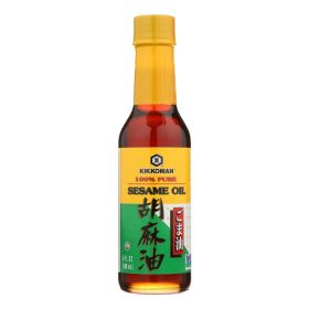 Kikkoman Sesame Oil - Case of 12 - 5 Fl oz.