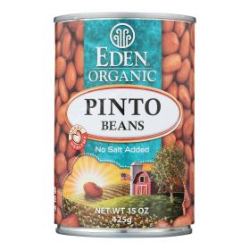 Eden Foods Organic Pinto Beans - Case of 12 - 15 oz.