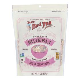 Bob's Red Mill - Cereal - Fruit & Seed Muesli - Case of 4 - 14 oz