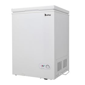 ZOKOP BD-100 AC115V/60Hz 100L/3.5CU.FT Single Door Horizontal Freezer White RT