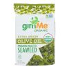 Gimme Seaweed Snacks Seaweed Snack - Organic - Extra Virgin Olive Oil - Case of 12 - .35 oz