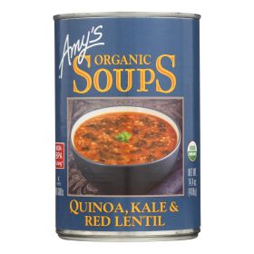 Amy's - Organic Soups - Quinoa Kale and Lentil - Case of 12 - 14.4 oz.