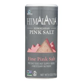 Himalania Fine Grain Himalayan Pink Salt Shaker - Case of 6 - 6 oz.