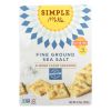 Simple Mills Fine Ground Sea Salt Almond Flour Crackers - Case of 6 - 4.25 oz.