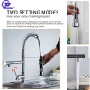 Kitchen Faucet Swivel Single Handle Sink Pull down Sprayer Mixer Tap