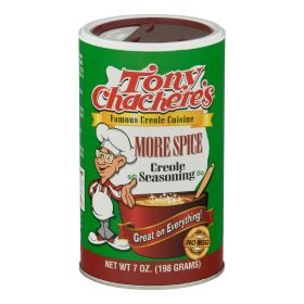 Tony Chachere's Creole Seasoning - Case of 6 - 7 OZ