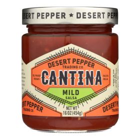 Desert Pepper Trading - Cantina Salsa - Mild - Case of 6 - 16 oz