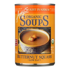 Amy's - Organic Low Sodium Butternut Squash Soup - Case of 12 - 14.1 oz