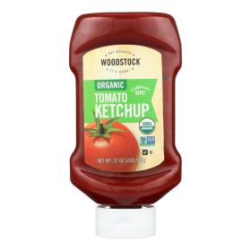 Woodstock Ketchup - Organic - Tomato - 32 oz - case of 12