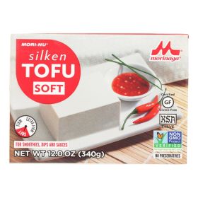 Mori-Nu Soft Silken Tofu - Tetra - Case of 12 - 12 oz.