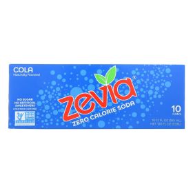 Zevia Zero Calorie Soda - Cola - Case of 2 - 12 Fl oz.