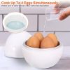 Microwave Egg Boiler Soft Medium Hard Egg Steamer Ball Shape Cooker