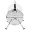 Portable Tabletop Charcoal BBQ Grill Stainless Steel Double Grids