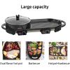 LIVEN Electric Gril with Hot Pot;  No soot;  Increase the baking tray;  SK-J6860