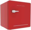 KUPPET Classic Retro Compact Refrigerator Single Door, Mini Fridge with Freezer, Small Drink Chiller for Home,Office,Dorm, Small beauty cosmetics Skin