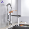 Kitchen Faucet Swivel Single Handle Sink Pull down Sprayer Mixer Tap