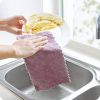 Kitchen Dish Cloths Microfiber Cleaning Cloth