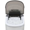 Ice Cube Maker Silver 0.6gal 33.1 lbs / 24 h