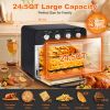 Chef  Air Fryer Oven , Countertop Toaster Oven,3-Rack Levels, 4 mechinical knobs(24 QT 1700W)