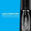 SodaStream Terra Sparkling Water Maker Bundle (Black), with CO2, DWS Bottles, and Bubly Drops Flavors