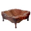 Wooden Handmade Collapsible Foldable Fruit Basket Serving Bowls with Foldable Design;  Food Server Display bowl for Appetizer;  Condiments;  Nuts & Ca