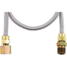 Dormont 20-3132-48B(BAGGED) 20 Series Supr-Safe 48-In. Gas Dryer and Water Heater Flex-Line