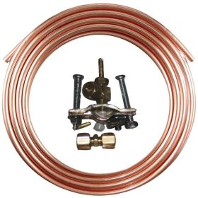 No Logo LF4096310001517 Ice Maker Hookup Kit (15ft Kit, Self-Piercing Valve)