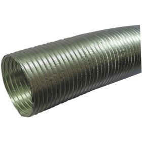 Deflecto A058/5 Semi-Rigid Flexible Aluminum Duct (5" dia x 8ft)