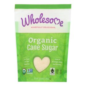 Wholesome Sweeteners Sugar - Organic - Milled - Unrefined - Case of 12 lbs (SKU: 940312)