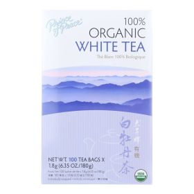 Prince of Peace Organic Premium Peony White Tea - 100 Tea Bags (SKU: 828137)