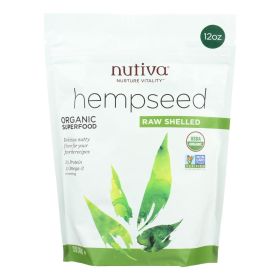 Nutiva Hempseed - Organic - Shelled - 12 oz (SKU: 1514538)