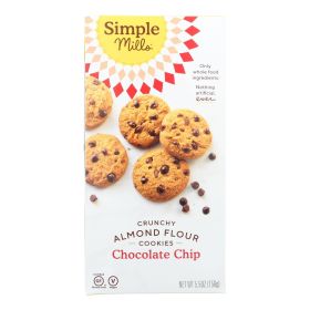 Simple Mills Cookies - Crunchy Chocolate Chip - Case of 6 - 5.5 oz (SKU: 2059186)