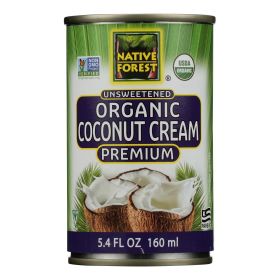 Native Forest Organic Cream Premium - Coconut - Case of 12 - 5.4 Fl oz. (SKU: 1250851)