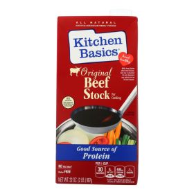 Kitchen Basics Beef Stock - Case of 12 - 32 Fl oz. (SKU: 483982)