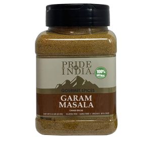 Pride of India - Garam Masala Ground â€“ Warming Spice Blend for Variety of Dishes â€“ Flavorful Mix for Curries and Pilafs â€“ Easy to Use - 2.2 oz. (size: 8 oz)