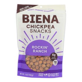 Biena Chickpea Snacks - Rockin' Ranch - Case of 8 - 5 oz. (SKU: 1857127)