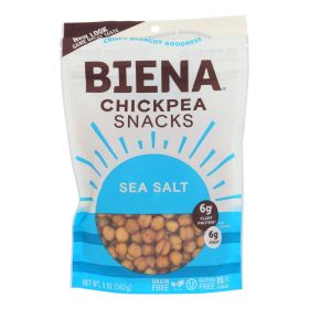 Biena Chickpea Snacks - Sea Salt - Case of 8 - 5 oz. (SKU: 1740547)