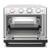 Air Fryer Toaster Oven 24 Quart - 7-In-1 Convection Oven with Air Fry, Roast, Toast, Broil & Bake Function - Kitchen Appliances for Cooking Chicken, S