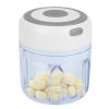 Mini Electric Garlic Chopper 8.45OZ Cordless Garlic Mincer Food Chopper