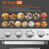 WEESTA Air Fryer Toaster Oven 24 Quart - 7-In-1 Convection Oven with Air Fry, Roast, Toast, Broil & Bake Function - Air Fry Toaster Oven for Counterto